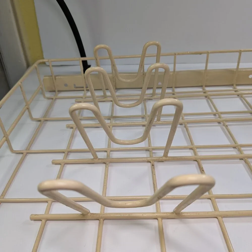 Retro Dishwasher Rack Organizer for HEAVY Scrapbook Storage or Pot Lid Holder